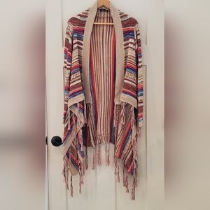 Knit Wool Blend Cardigan